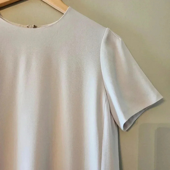 Aritzia Babaton Patricio Japanese Matte Crepe Mini Short Sleeve A-line Dress 4. - Picture 8 of 16